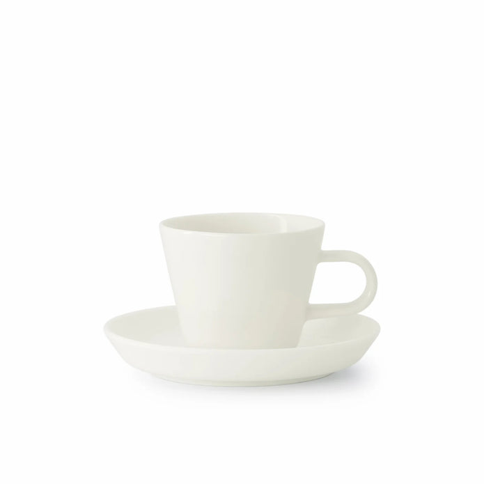 Acme - White Roman cup 110 ml with saucer