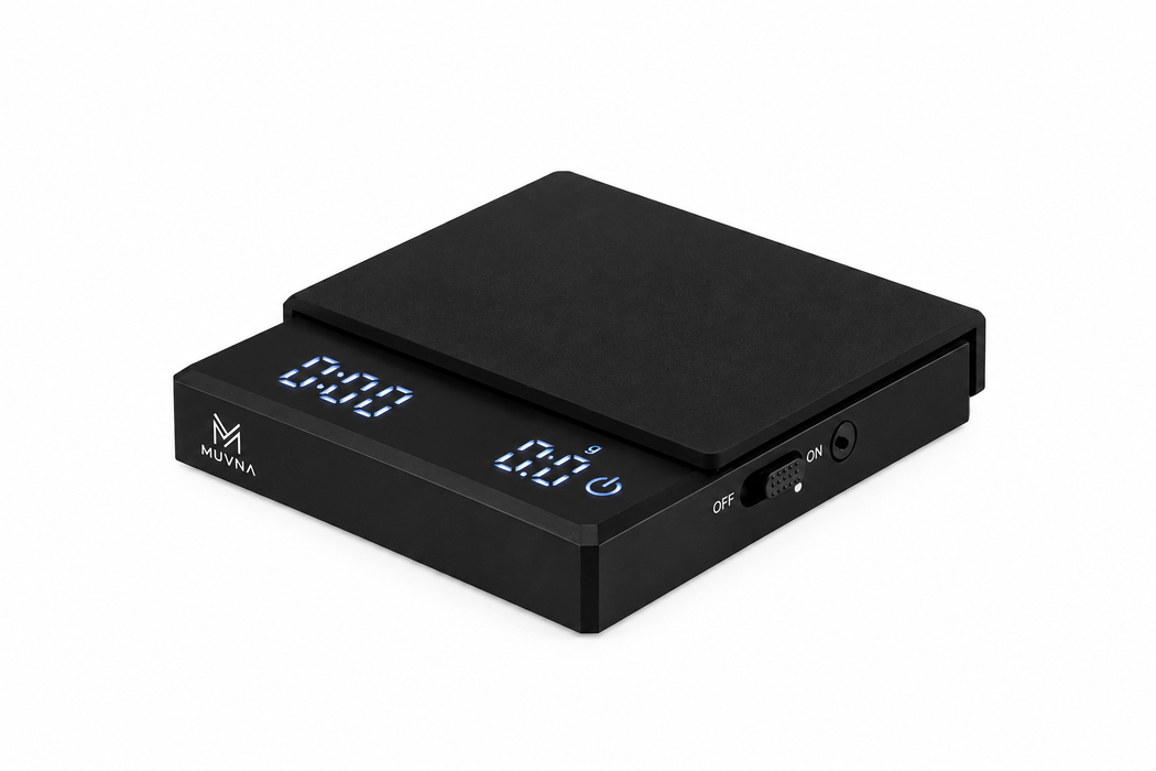 MUVNA Mini Psyche Smart Coffee Scale – Black