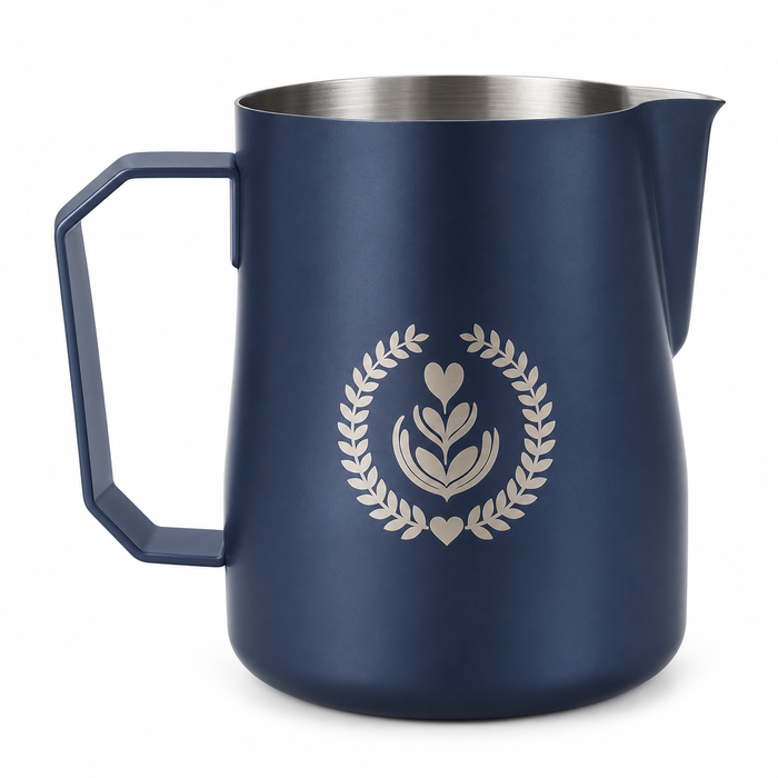 MUVNA Espresso Milk Frothing Pitcher 600ml – Prussian Blue