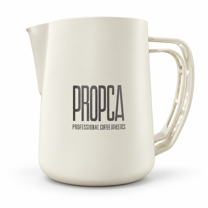 MUVNA Double Wing Yan Jiaqi Co-Branded Milk Frothing Pitcher – 600ml Ivory White