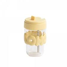 هولوهولو - كوب تونتون أصفر زجاجي