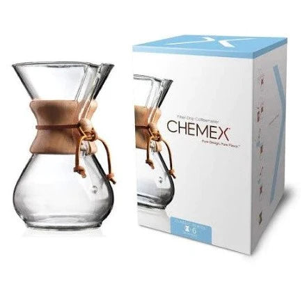 CHEMEX - CLASSIC COFFEE MAKER 6 CUPS | CHEMEX - CLASSIC 6 CUP COFFEE MAKER