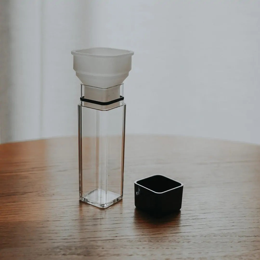 NORMCORE – 6 Tubes Coffee Bean Cellars With Stand Transparent