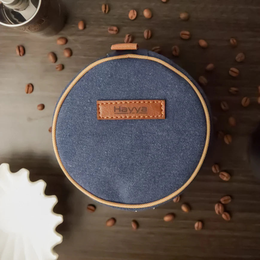 HAYYA - WAVE PAPER FILTER BAG BLUE JEANS