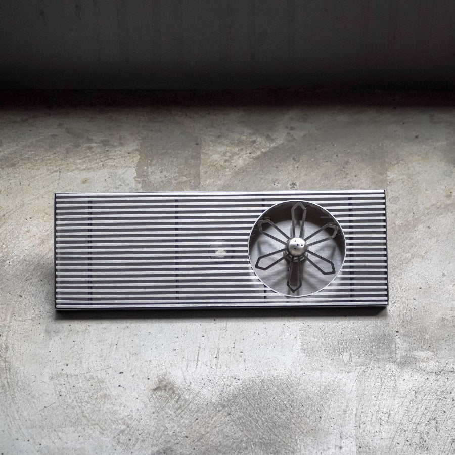 DTCUSTOMS Oncounter 40cm LINEA Jug Rinser Satin Stainless Steel