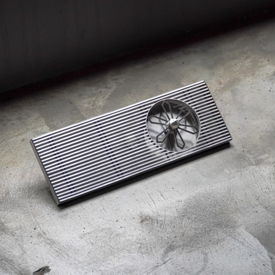 DTCUSTOMS Oncounter 40cm LINEA Jug Rinser Satin Stainless Steel