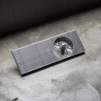 DTCUSTOMS Oncounter 40cm LINEA Jug Rinser Satin Stainless Steel