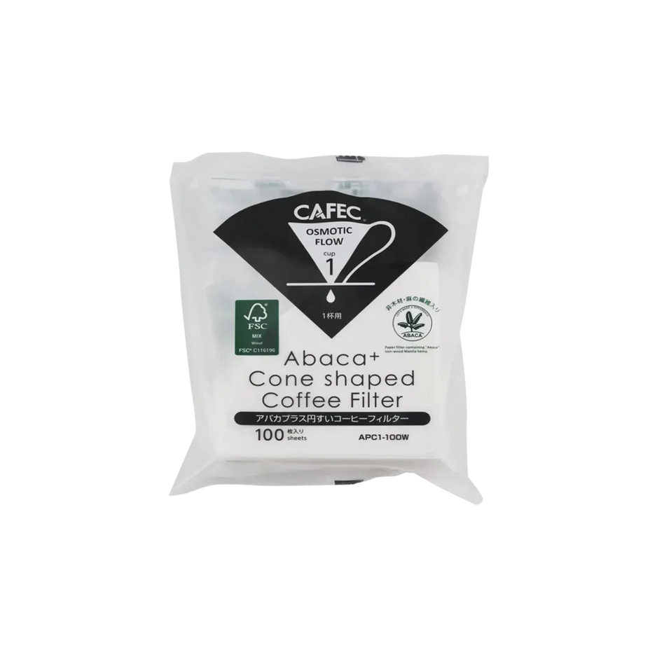 Cafec - Abaca+ Osmotic Flow Paper Filter Cup 1