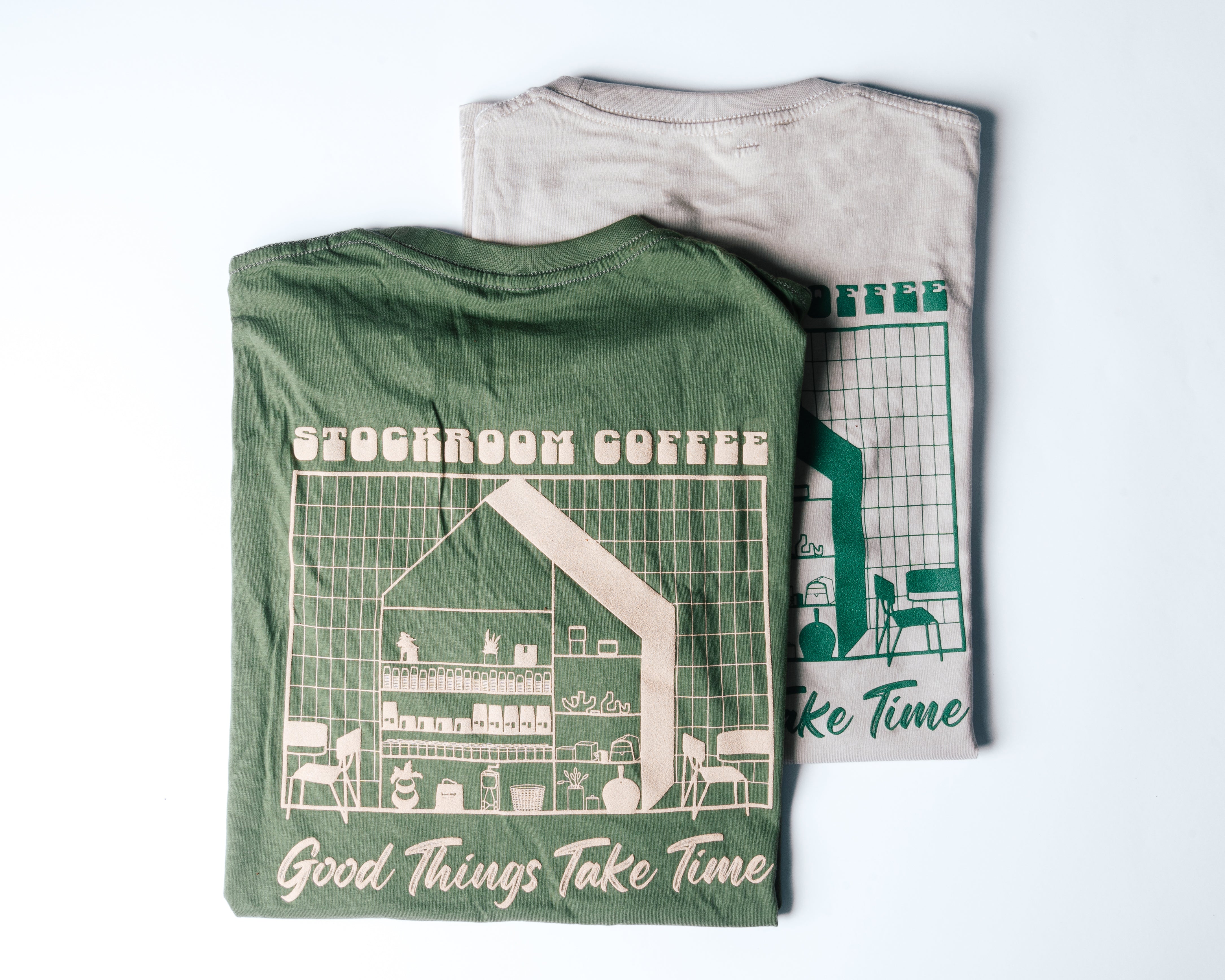 تي شيرت - الأشياء الجيدة تحتاج إلى وقت (Good Things Take Time) - بيج