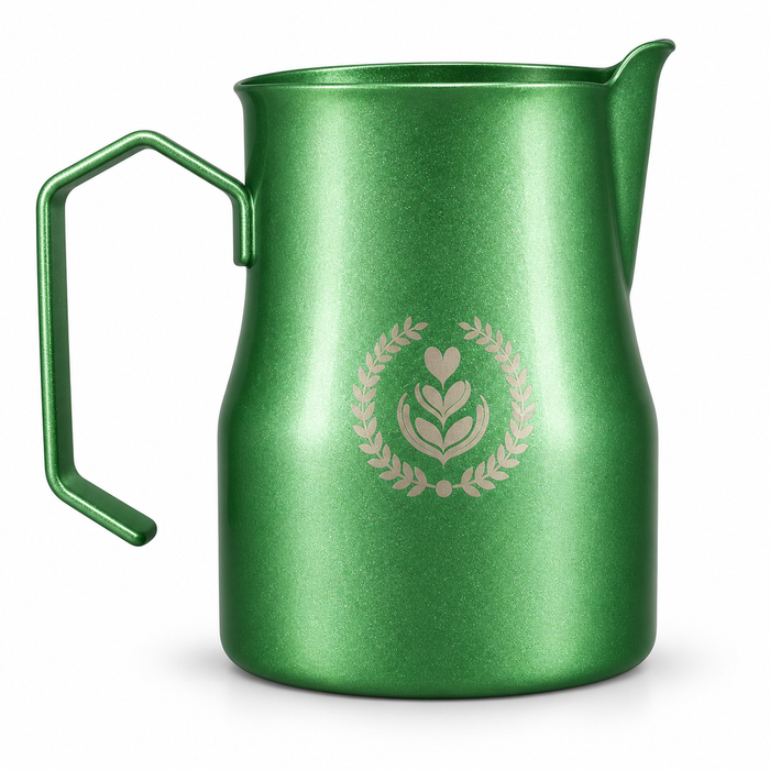 MUVNA Espresso Milk Frothing Pitcher 450ml – green