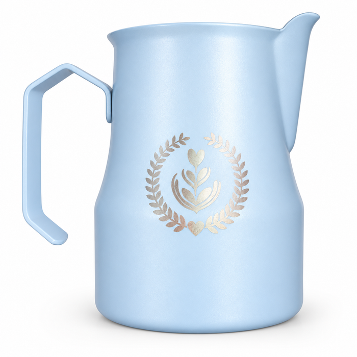 MUVNA Milk Frothing Pitcher – Light Blue, 450ml