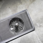 DTCUSTOMS Incounter 43cm LINEA Jug Rinser Satin Stainless Steel