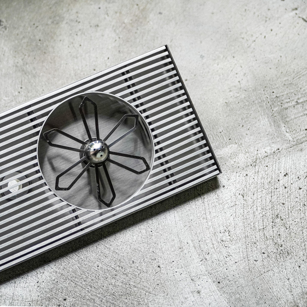 DTCUSTOMS Oncounter 30cm LINEA Jug Rinser Satin Stainless Steel