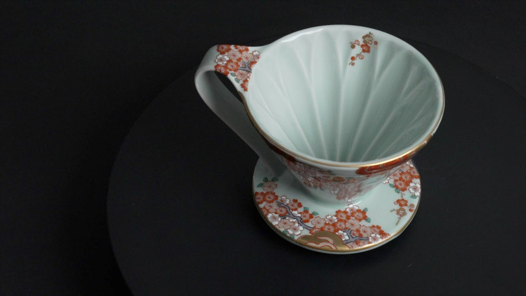 Cafec limited Edition - Imari ware cone shaped dripper 04