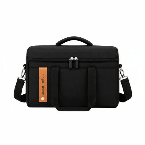 Hayya-Bloom Premium Specialty Coffee Carry Bag – Black