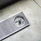 DTCUSTOMS Incounter 64cm LINEA Jug Rinser Satin Stainless Steel