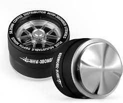 3 Bomber - Yu Series Infinite Coffee Distributor Black-58.35mm