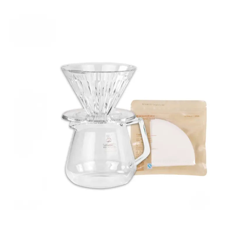 Timemore Crystal Eye PCTG Brewer Set - 01 / 360 ml, Transparent - 70TGB018AA005