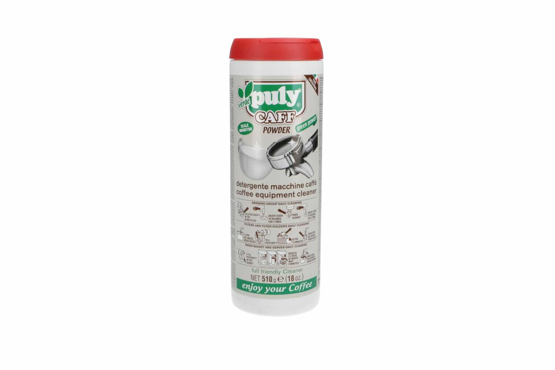 Puly-Cafe Powder Wholesaler and Supplier in Kuwait (Powder for Espresso Machines and Parts Cleaning)